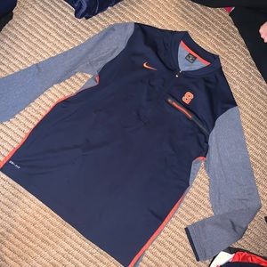 NIKE Dri-fit LARGE quarter zip